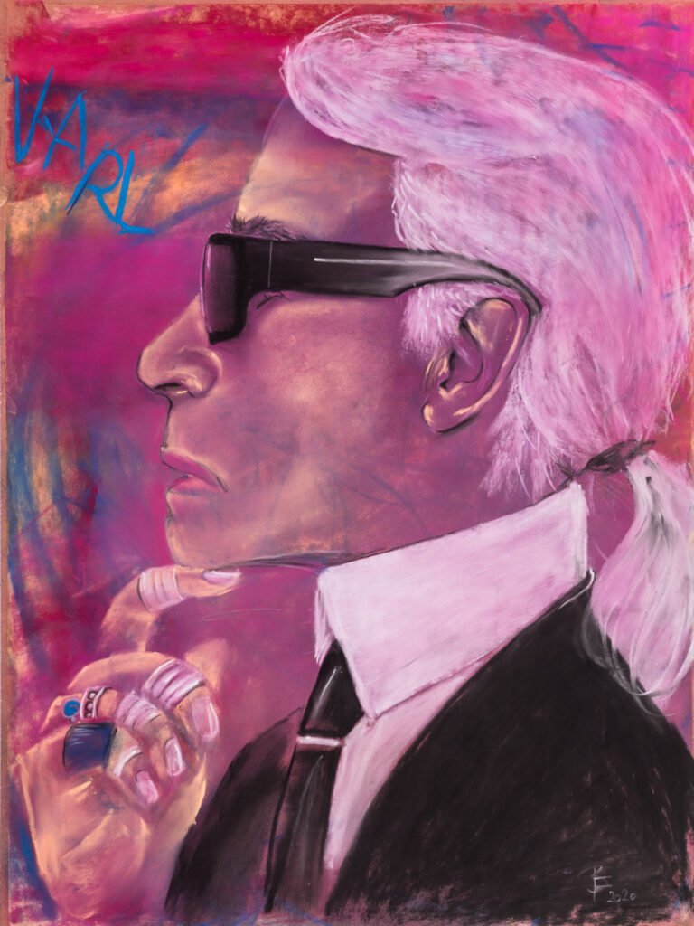 karl-lagerfeld-kunstdruck-kreide-barbara-fuchs-art-farbe-malerei-handwerk-bad-reichenhall